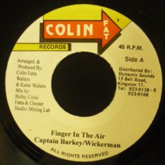 Captain Barkey & Wicker Man / Finger In The Air - 西新宿レゲエ