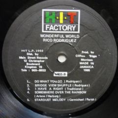 Rico Rodriguez / Wonderful World - 西新宿レゲエショップナット