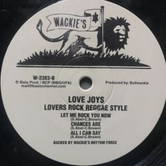 Love Joys / Lovers Rock Reggae Style - 西新宿レゲエショップナット ...
