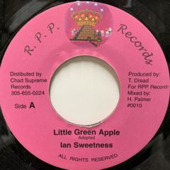 Ian Sweetness／Little Green Appleレゲエ レコード Ian Sweetness / Little Green Apple - 西新宿レゲエショップナット
