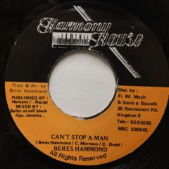 Beres Hammond / Can't Stop A Man - 西新宿レゲエショップナット