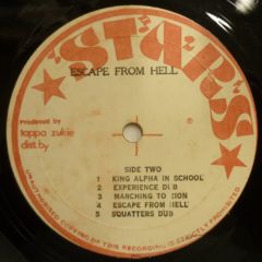 Tappa Zukie / Escape From Hell - 西新宿レゲエショップナット