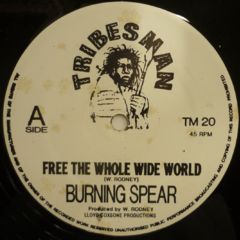 Burning Spear / Free The Whole Wide World - Jah Jah No Dead - 西新宿レゲエショップナット  / Reggae Shop NAT