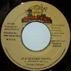 Louie Culture / Old Before Young - 西新宿レゲエショップナット / Reggae Shop NAT