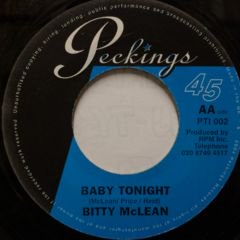 Bitty McLean / Baby Tonight Remix - 西新宿レゲエショップナット