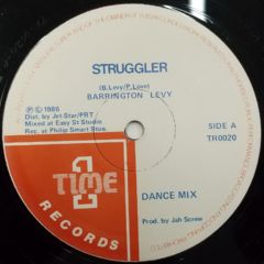 ダイゾー ナチュラル 4115BARRINGTON LEVY STRUGGLER レゲエ レコード