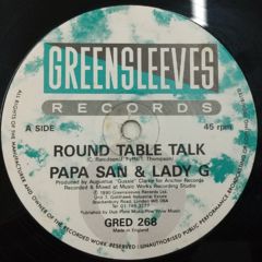 Lady G & Papa San / Round Table Talk - 西新宿レゲエショップナット / Reggae Shop NAT