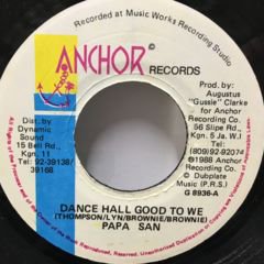 Papa San / Dancehall Good To We - 西新宿レゲエショップナット