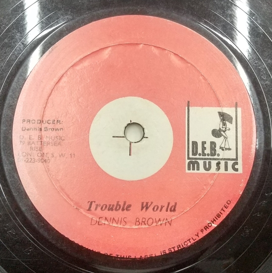 Dennis Brown / The Half - Troubled World - 西新宿レゲエショップ