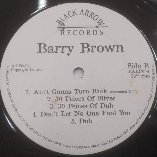 Barry Brown / King Jammy Presents - 西新宿レゲエショップ
