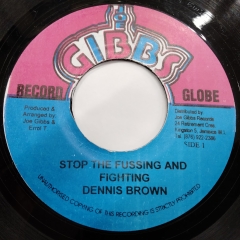 Dennis Brown / Stop The Fussing & The Fighting - 西新宿レゲエ