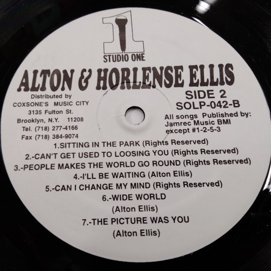 The Best Of Alton Ellis Studio1 希少オリジナル盤 Alton Ellis - Best Of Alton Ellis(LP レコード) - レゲエ