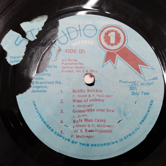 FREDDIE McGREGOR / BOBBY BOBYLON レゲエ 廃盤 Bobby Bobylon | Freddie McGregor