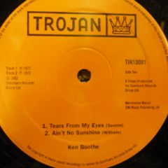 Ken Boothe / Can't You See / Ain't No Sunshine - 西新宿