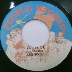 鬼レア！隠れた名曲Ken Boothe/Let It Be収録LP Ken Boothe / Let It Be - 西新宿レゲエショップナット / Reggae