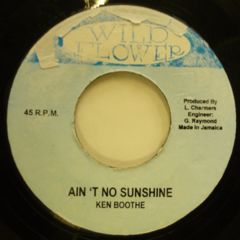 Ken Boothe / Ain't No Sunshine - 西新宿レゲエショップナット / Reggae Shop NAT