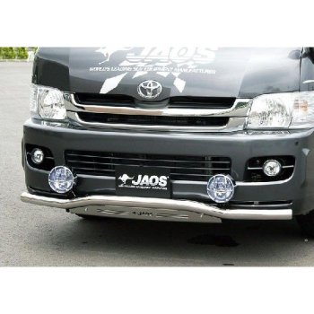 JAOS フロントスキッドバー ハイエース 200系 ワイド1～2型 - 4WD&SUV PROSHOP「シューエイ SHUEI」
