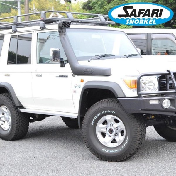 サファリシュノーケル ランドクルーザーGRJ76.79 - 4WD&SUV PROSHOP「シューエイ SHUEI」