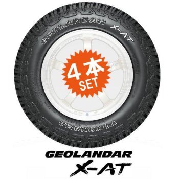 X-ATホワイトレター 195R16 (4本セット) YOKOHAMA GEOLANDAR