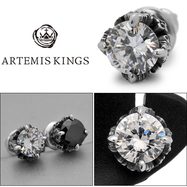 ARTEMIS KINGS / アルテミスキングス　Floral Stud Pierce CL / フローラルスタッドピアス CL　AKE0066