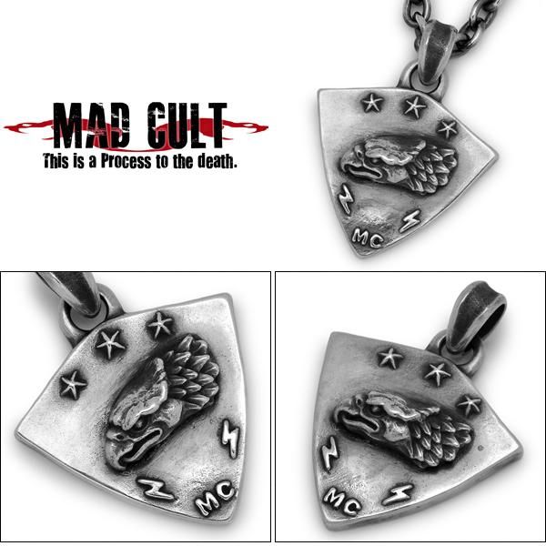 MAD CULT/マッドカルト】「MC Feather Pendant Top/MCフェザー