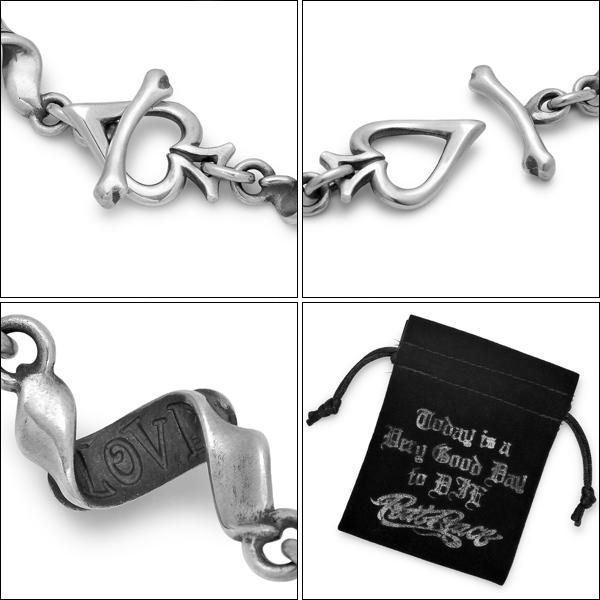 ラットレースアンクレット Rat Race ラットレース Studs on Ribbon Bracelet LOVE スタッズ