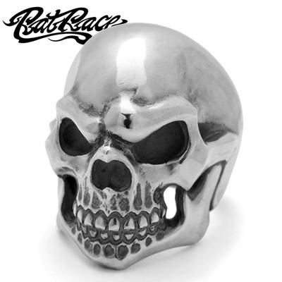 RAT RACE Standard Skull Ring