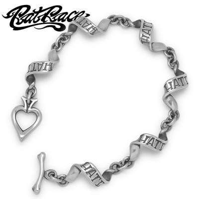 Rat Race / ラットレース　Flutter Ribbon Bracelet HATE / フラッターリボンブレスレット ヘイト　RMBT-1H