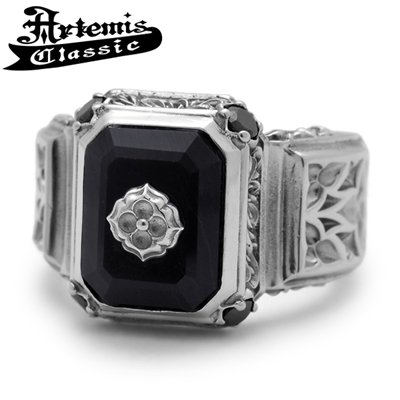 Artemis Classic / アルテミスクラシック Square Blue Tiger Ring