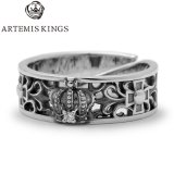 ARTEMIS KINGS / ƥߥ󥰥Crown Cross Ring / 饦󥯥󥰡AKR0017