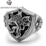 ARTEMIS KINGS / アルテミスキングス　Lion Shield Rose Ring / ライオンシールドリング　AKR0065