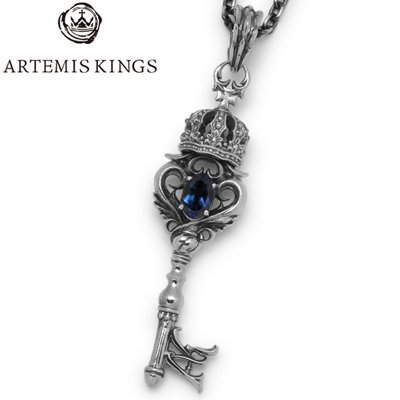 ARTEMIS KINGS / アルテミスキングス　Crown Key Pendant / クラウンキーペンダント　AKP0122