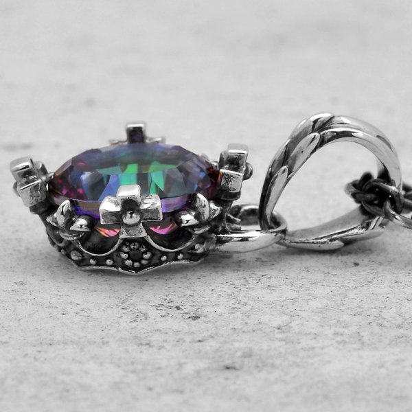 ARTEMIS KINGS / アルテミスキングス Oval Crown Pendant Mystic