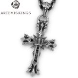 ARTEMIS KINGS / アルテミスキングス　Cross Crown Pendant / クロスクラウンペンダント　AKP0136