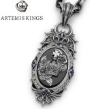 ARTEMIS KINGS / アルテミスキングス　Black Rose Pendant / 黒薔薇ペンダント　AKP0141