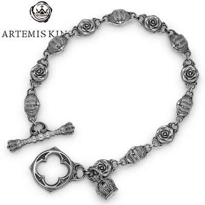 ARTEMIS KINGS / アルテミスキングス Rose Crown Bracelet / ローズ
