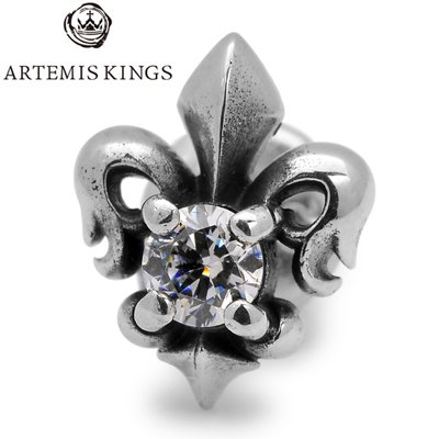 ARTEMIS KINGS / アルテミスキングス Stone Lily Stud Pierce CL