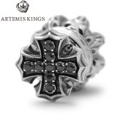 ARTEMIS KINGS / アルテミスキングス　Crown Catch Cross Pierce / クラウンキャッチクロスピアス　AKE0114