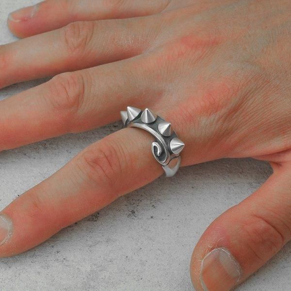 Rat Race ラットレース Studs on Ribbon Ring M スタッズオン