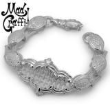 Mad Graffiti / ޥåɥեƥ L ֥쥹åȡۥ磻ȡMG-B-0027-WH<img class='new_mark_img2' src='https://img.shop-pro.jp/img/new/icons1.gif' style='border:none;display:inline;margin:0px;padding:0px;width:auto;' />