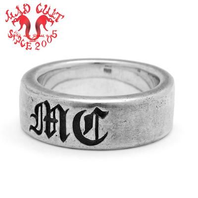 MAD CULT / マッドカルト Flat mc ring / フラットmc リング