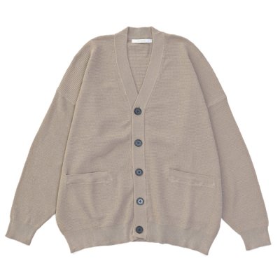 BIG WAFFLE CARDIGAN / BEIGE - VICTIM ONLINE STORE | ヴィクティム公式通販サイト