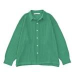 BIG KNIT SHIRTS / GREEN