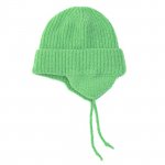 VICTIMCA4LA / EAR FLAP KNIT CAP / GREEN