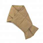 PADDING MUFFLER / BROWN