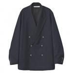 DOUBLE BRESTED JACKET / NAVY