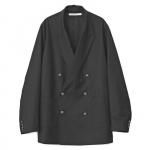 DOUBLE BRESTED JACKET / BLACK