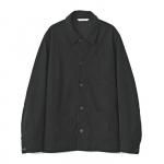 CORDUROY COVERALL JACKET / BLACK
