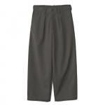 WIDE EASY PANTS / BROWN