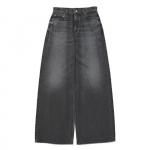 VICTIMHAGUN WIDE PIPE DENIM PANTS / BLACK
